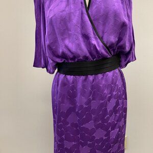 Marc Jacobs Purple Silk Dress